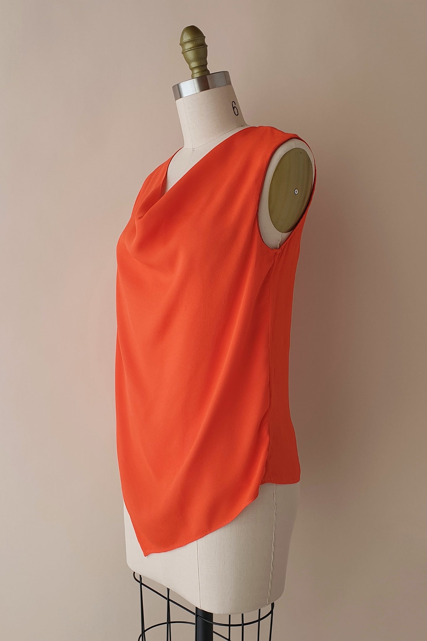 Joseph sleeveless drape top Size 8