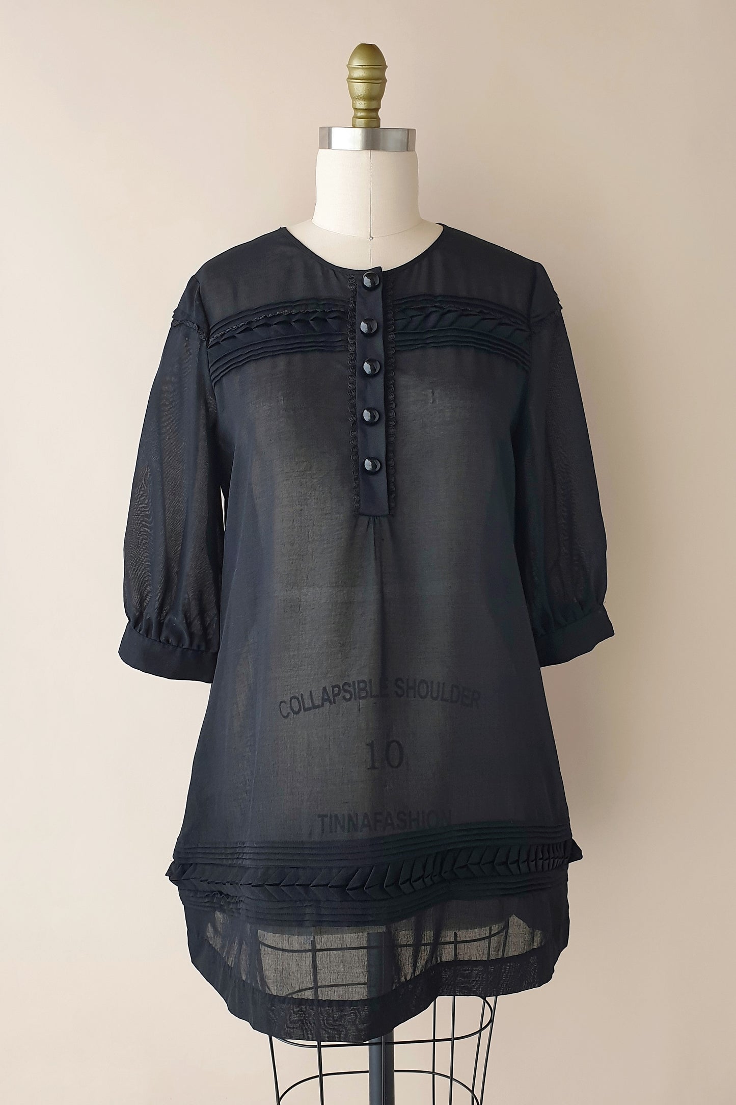By Malene Birger stunning sheer mini dress Size S/M