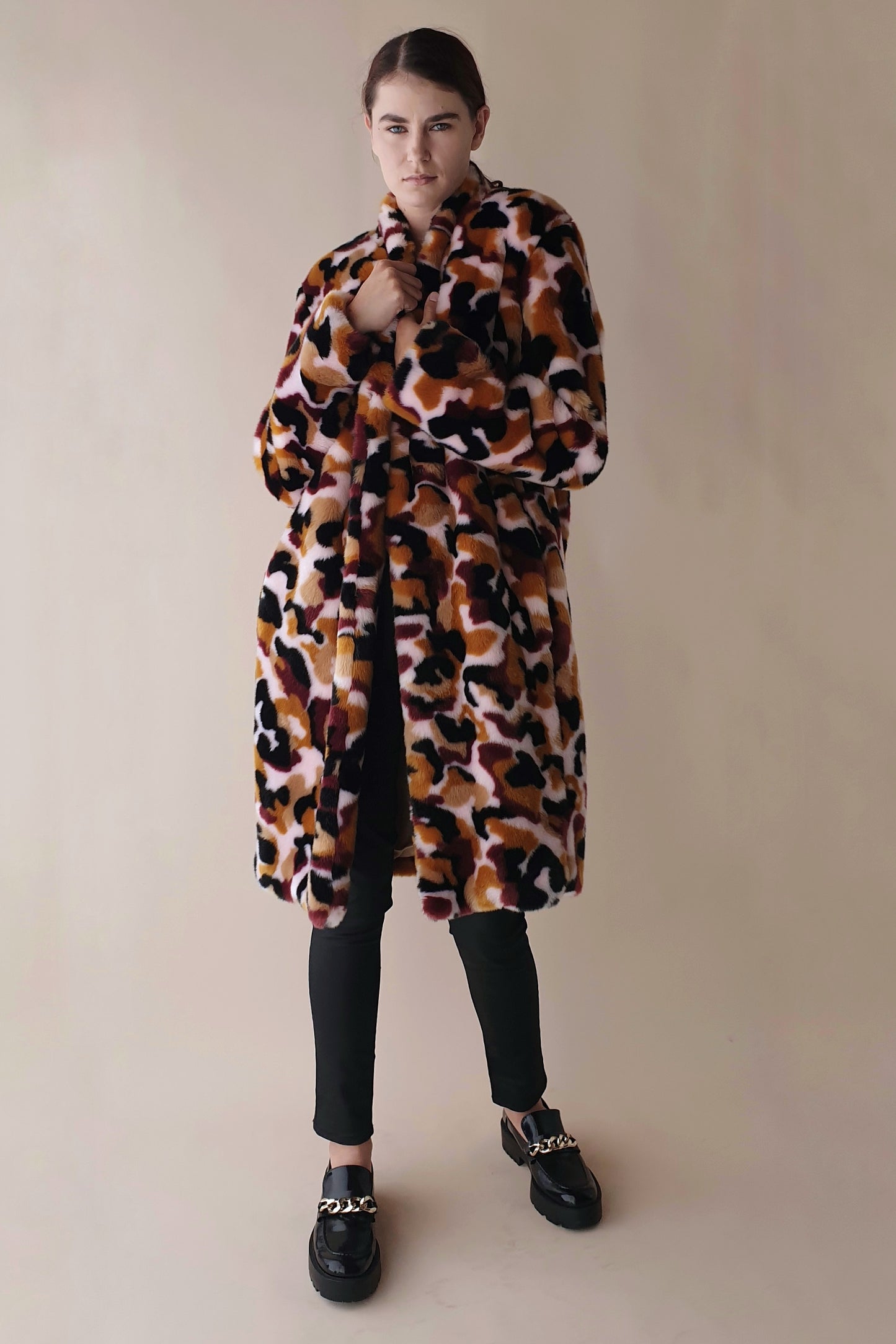 Incredible Malene Birger faux fur 'Camula' coat Size 8-10