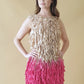 Stunning silk ruffle dress from Natasha Gan Size XS