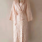 Incredible vintage silk quilted dressing gown Size XS/S