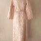 Incredible vintage silk quilted dressing gown Size XS/S