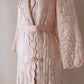 Incredible vintage silk quilted dressing gown Size XS/S