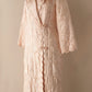Incredible vintage silk quilted dressing gown Size XS/S
