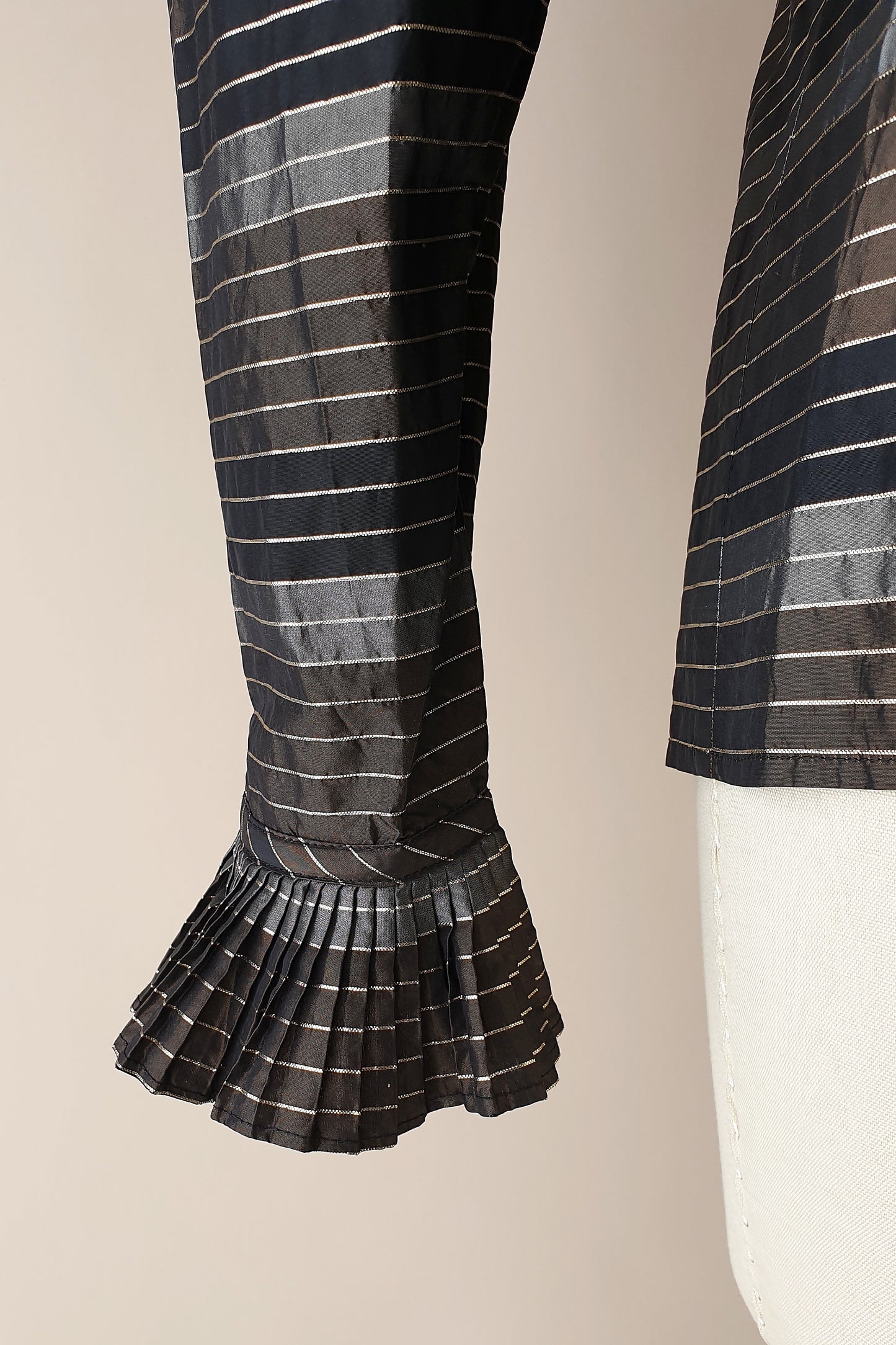 Silk taffeta vintage top Size S