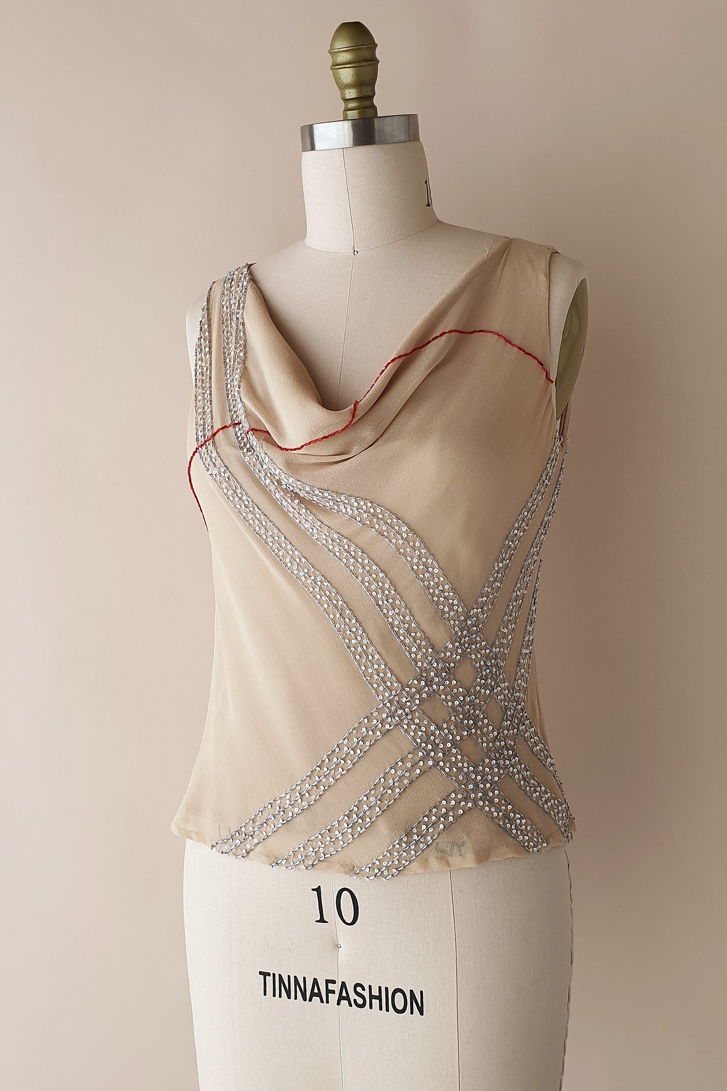 Stunning silk Burberry top Size S