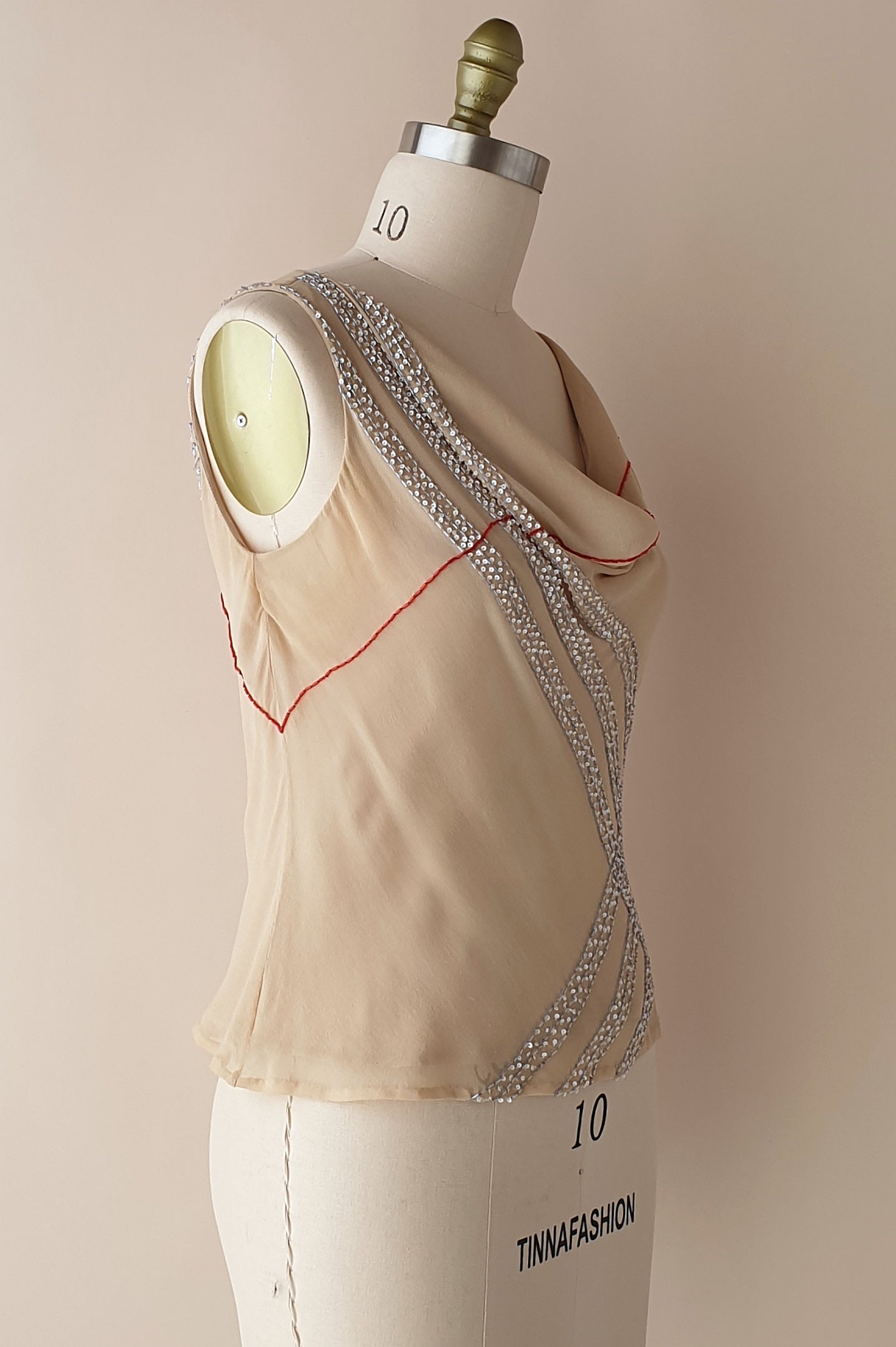 Stunning silk Burberry top Size S