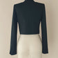 Gorgeous cropped tuxedo jacket from Alice + Olivia Size 6