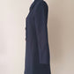 Vintage 90's classic navy coat Size 8