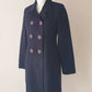 Vintage 90's classic navy coat Size 8