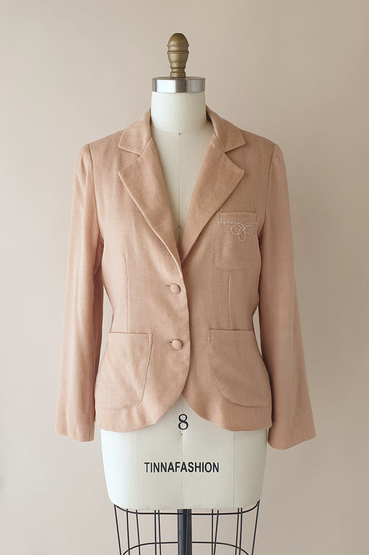 Beautiful light wool jacket from Easton Pearson Size 8