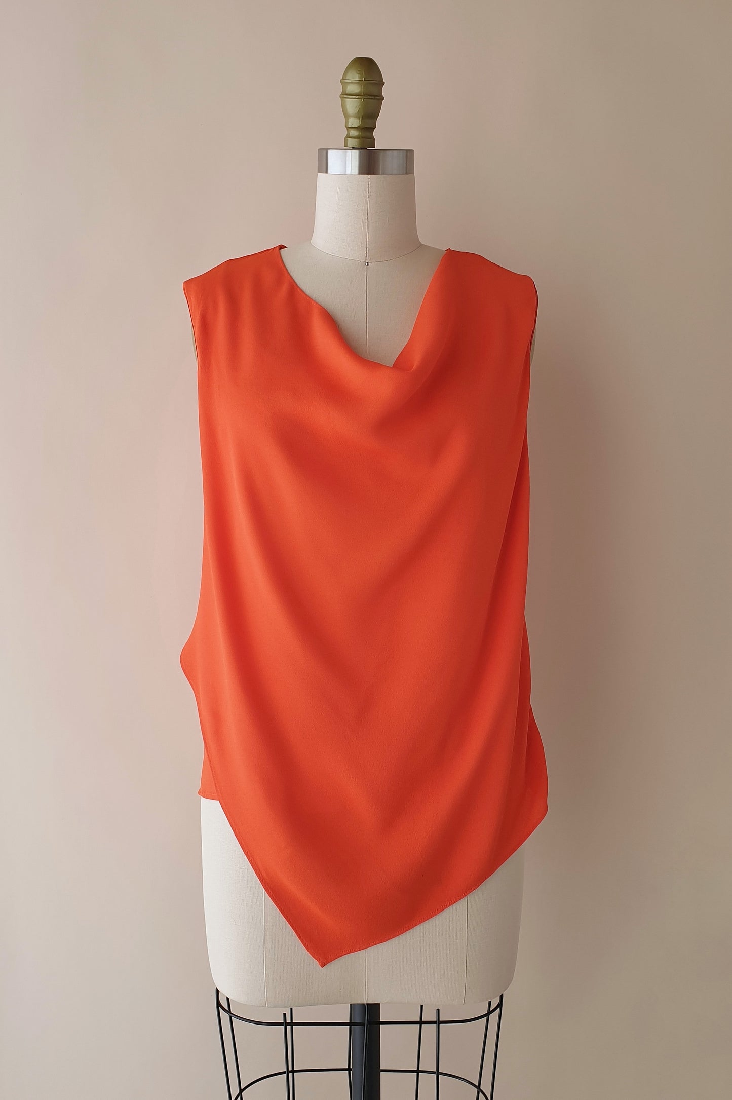 Joseph sleeveless drape top Size 8