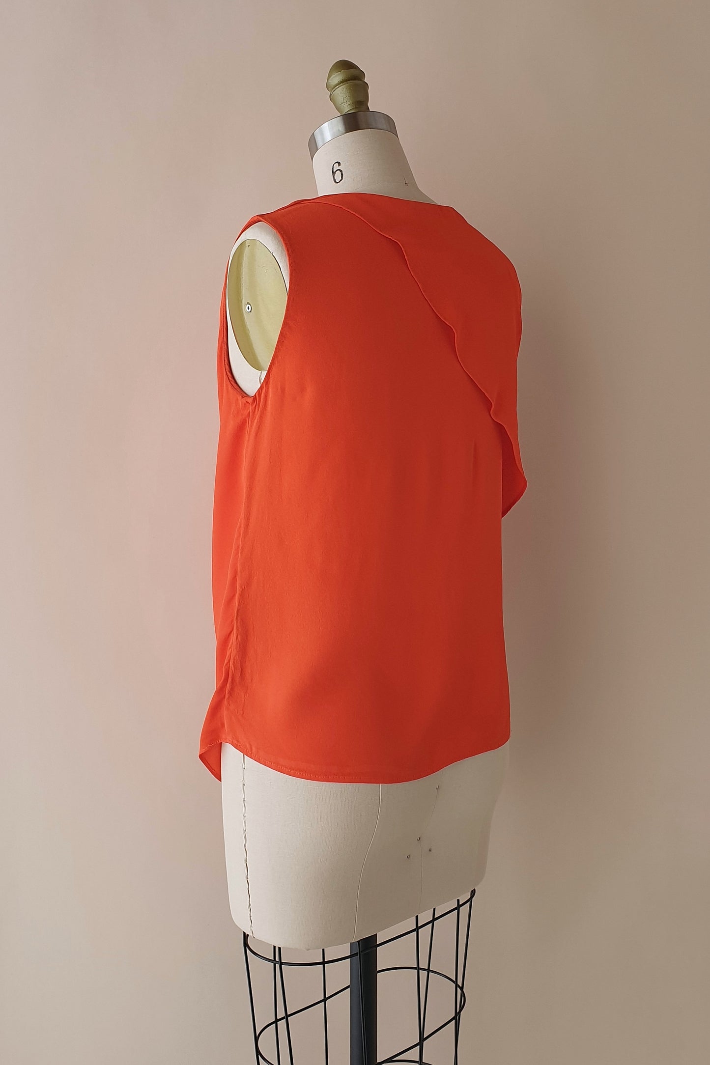 Joseph sleeveless drape top Size 8