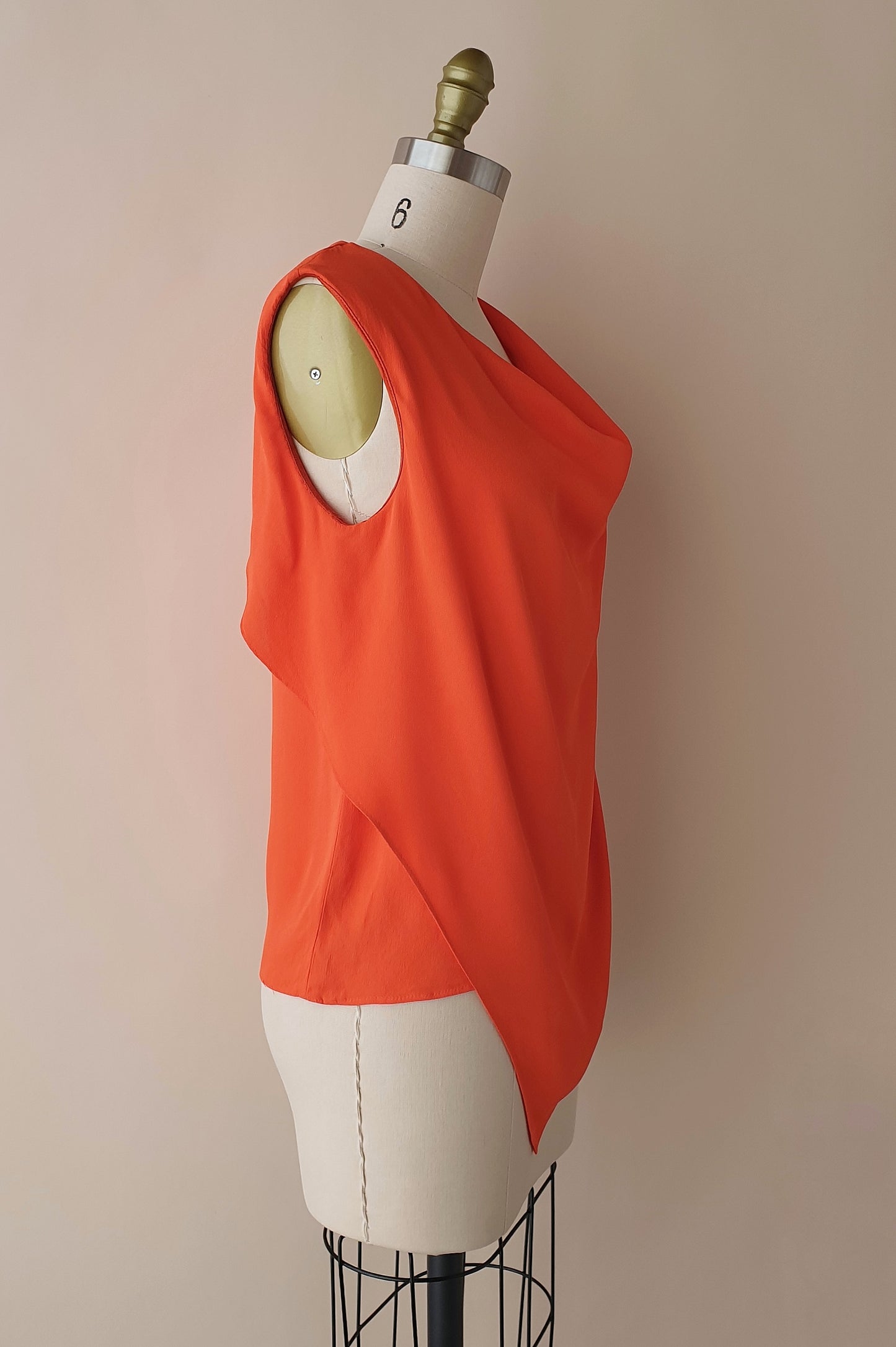 Joseph sleeveless drape top Size 8