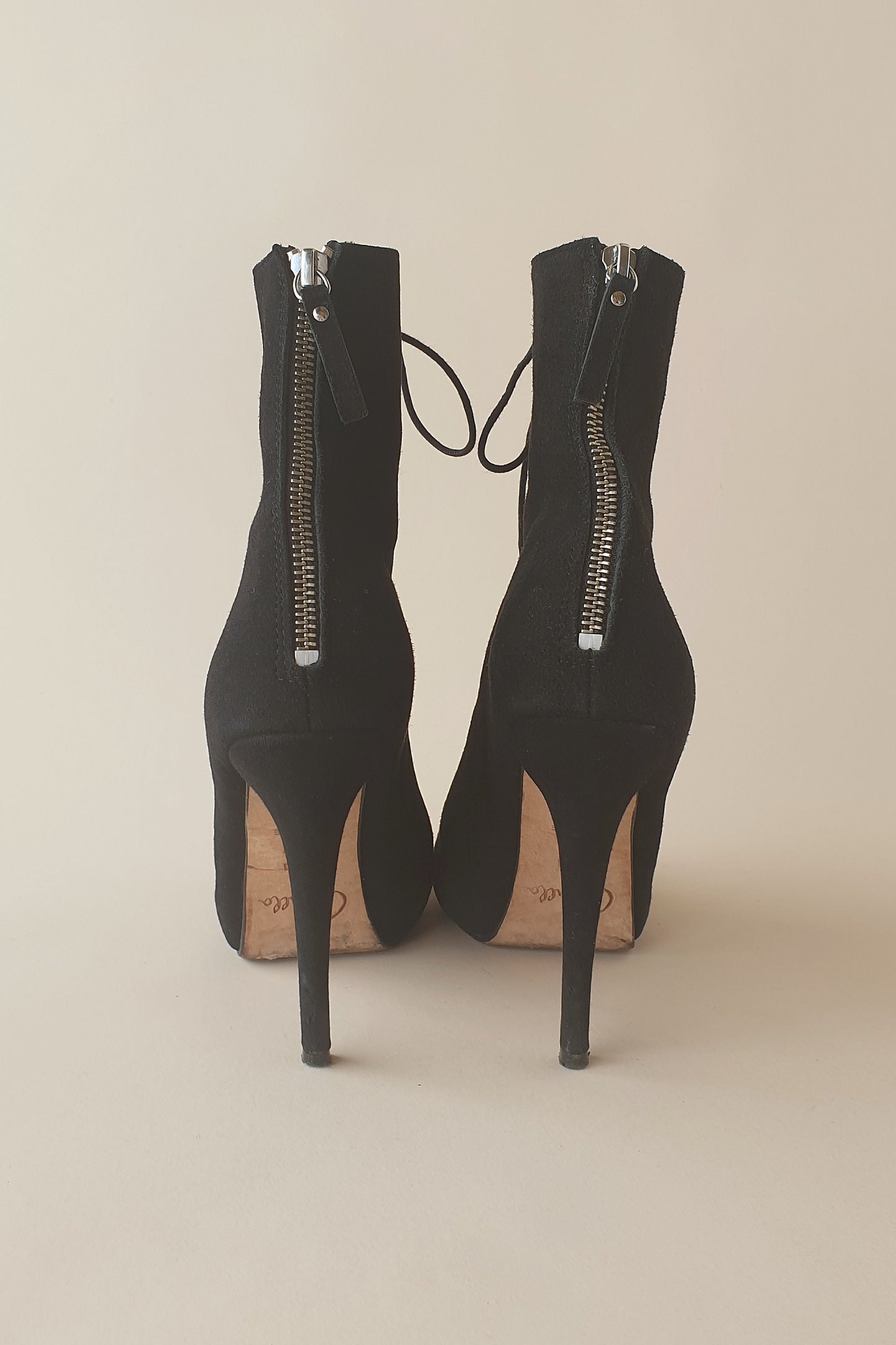 Camilla suede booties Size 38