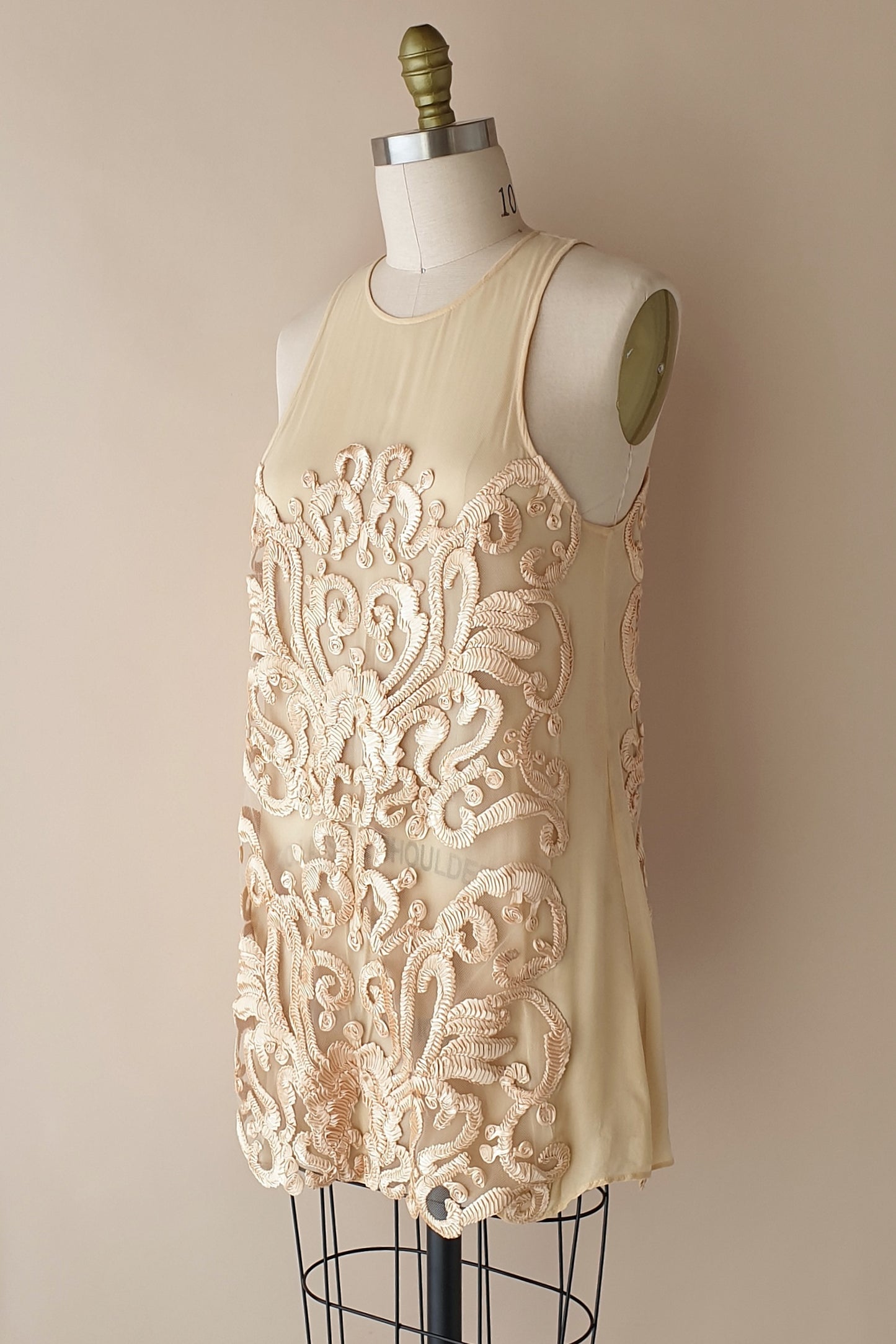 Fabulous Alice McCall embellished silk mini dress Size S