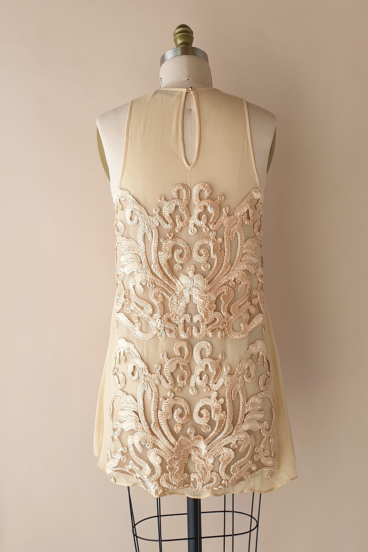 Fabulous Alice McCall embellished silk mini dress Size S