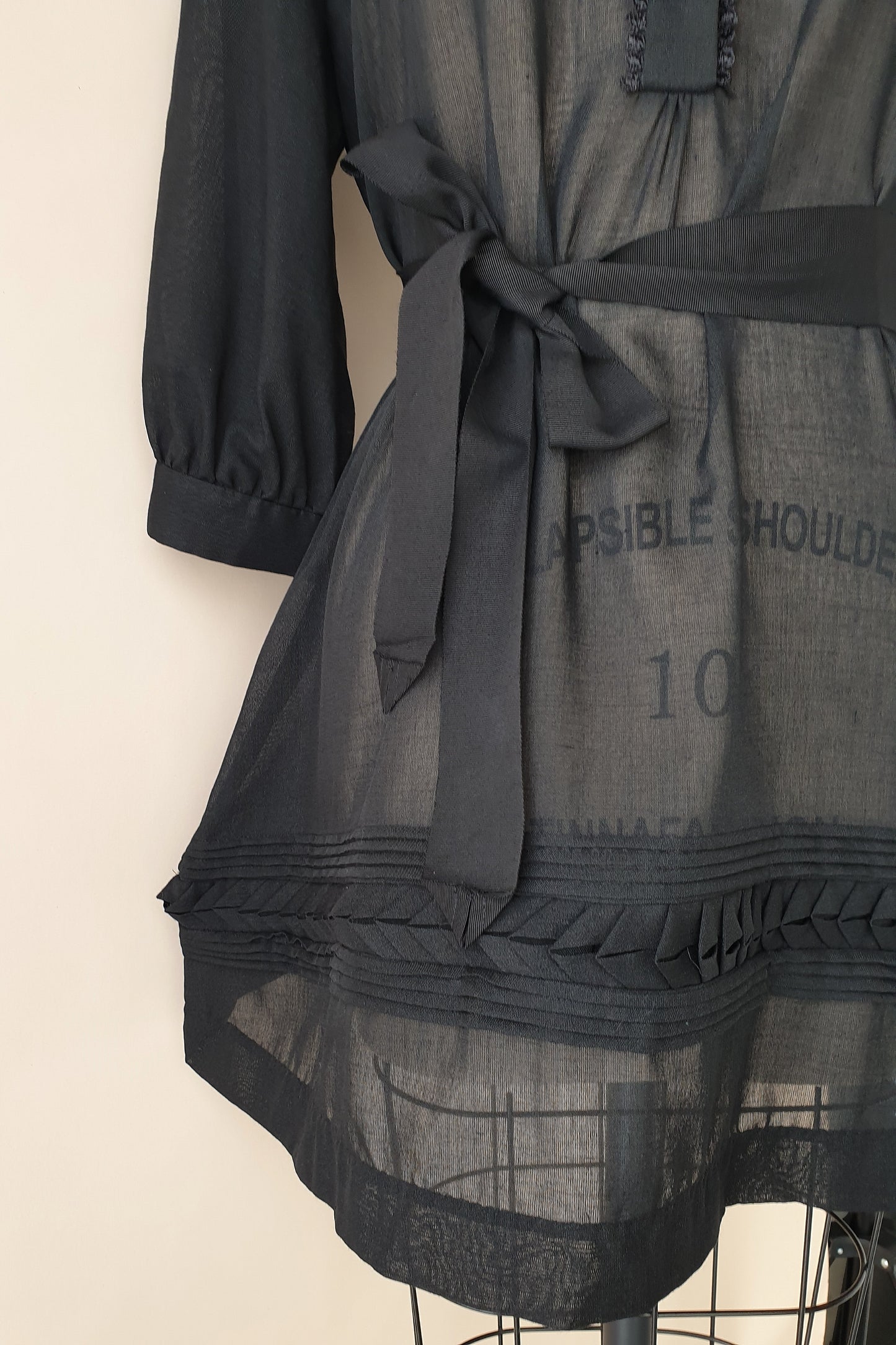 By Malene Birger stunning sheer mini dress Size S/M