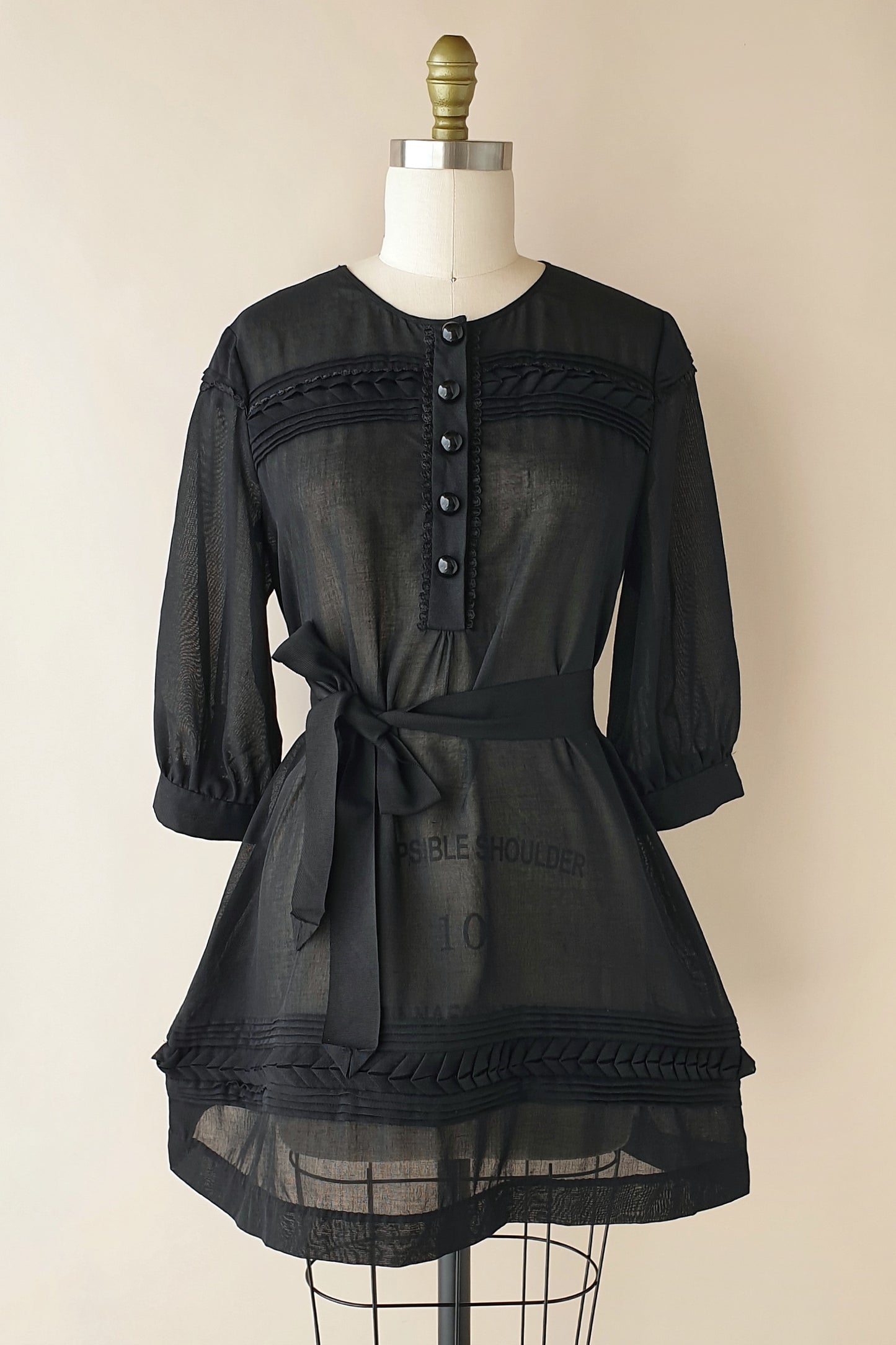 By Malene Birger stunning sheer mini dress Size S/M
