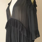 By Malene Birger stunning sheer midi dress Size S/M