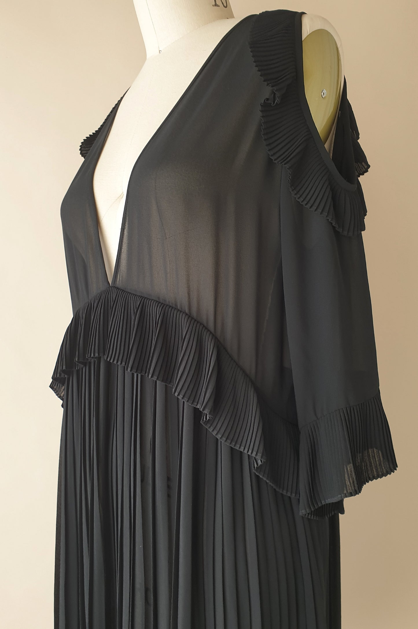 By Malene Birger stunning sheer midi dress Size S/M