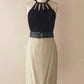 Gold Carla Zampatti pencil skirt Size XS/S