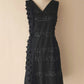 Vintage black dress from Caroline Church Size M