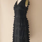 Vintage black dress from Caroline Church Size M