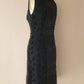 Vintage black dress from Caroline Church Size M