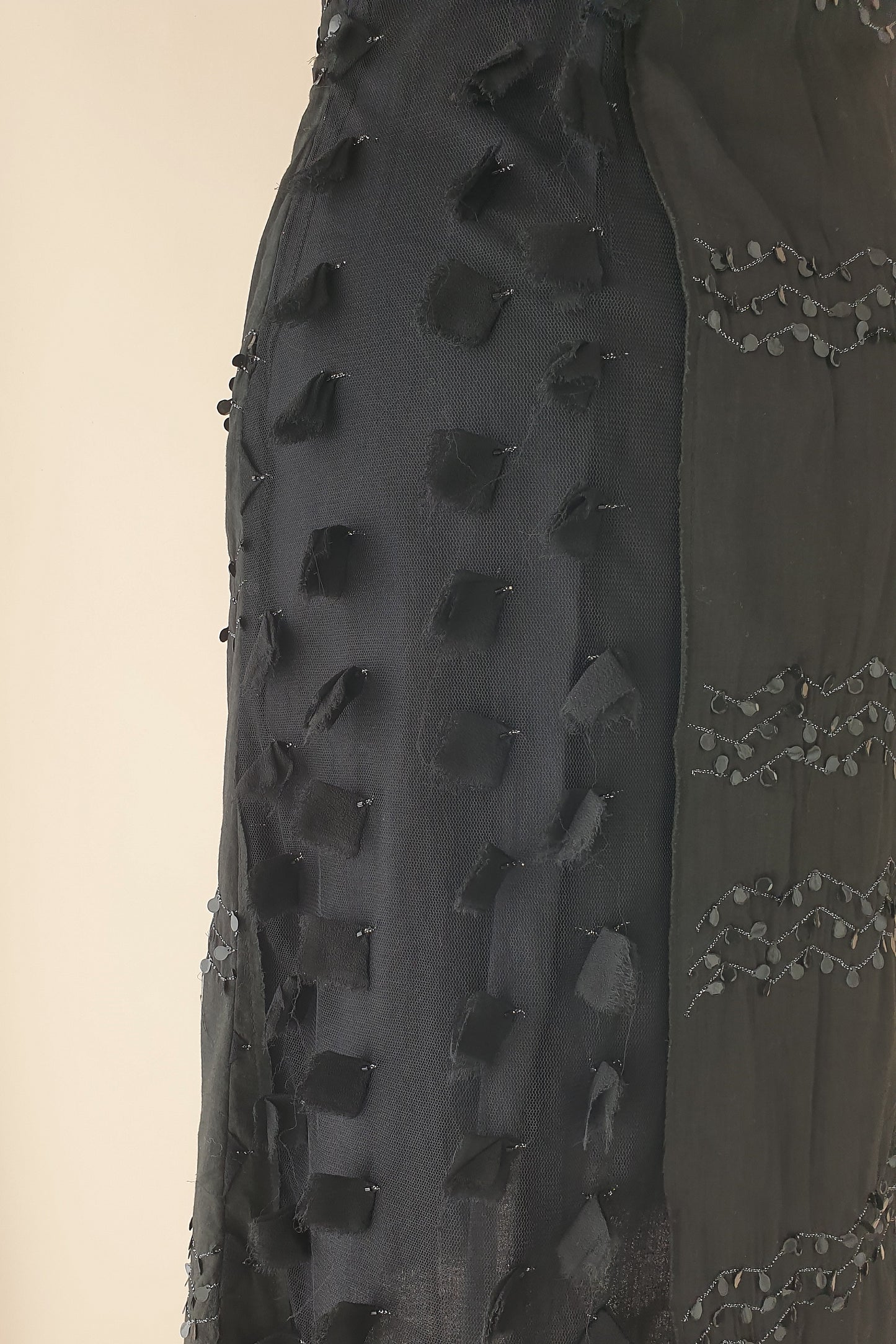 Vintage black dress from Caroline Church Size M