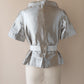 Beautiful silver Colette Dinnigan  top Size XS/S
