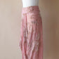 Burnout velvet silk blend skirt Size M