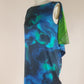 Silk watercolour drape dress Size XS/S