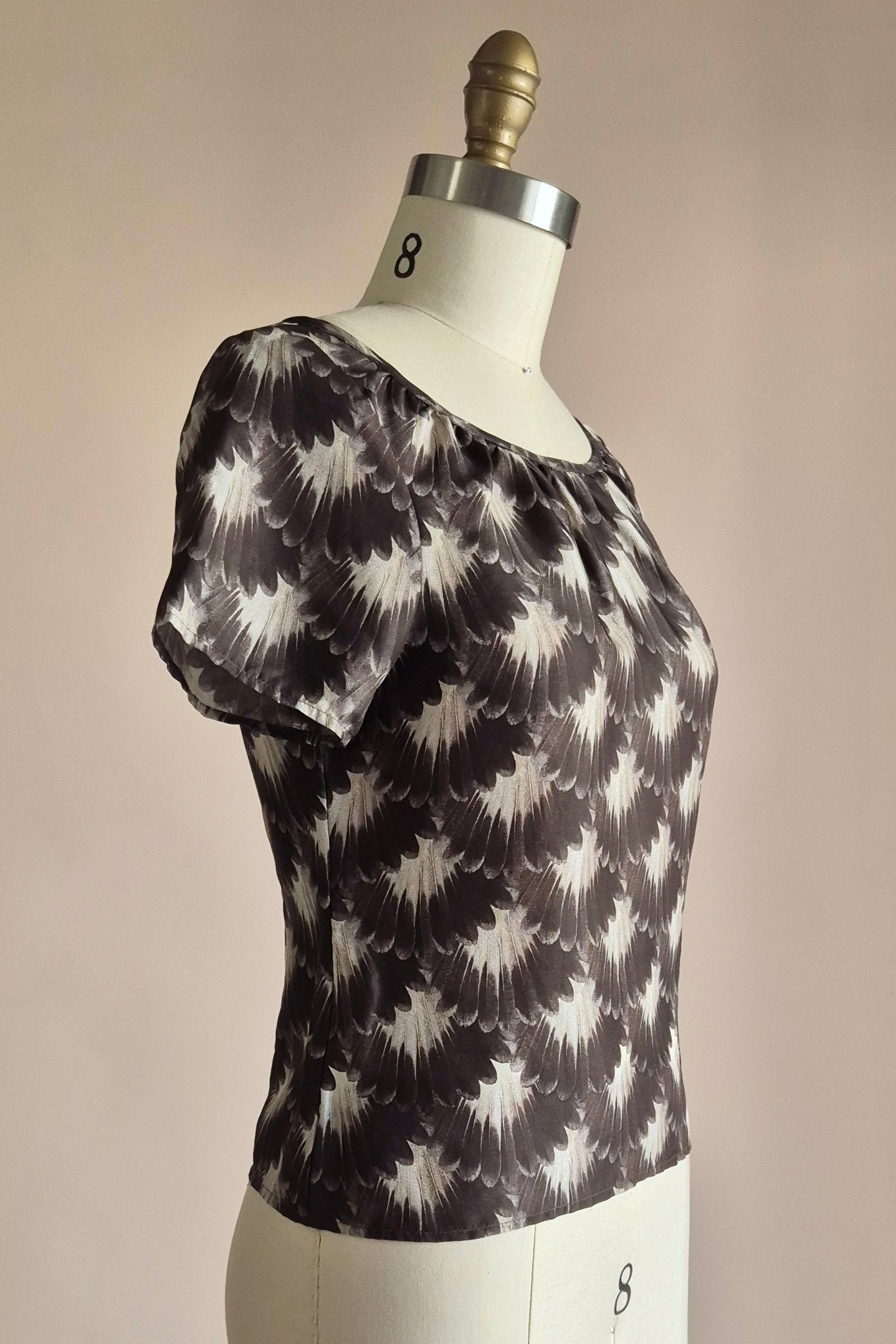 Kate Sylvester silk top Size XS