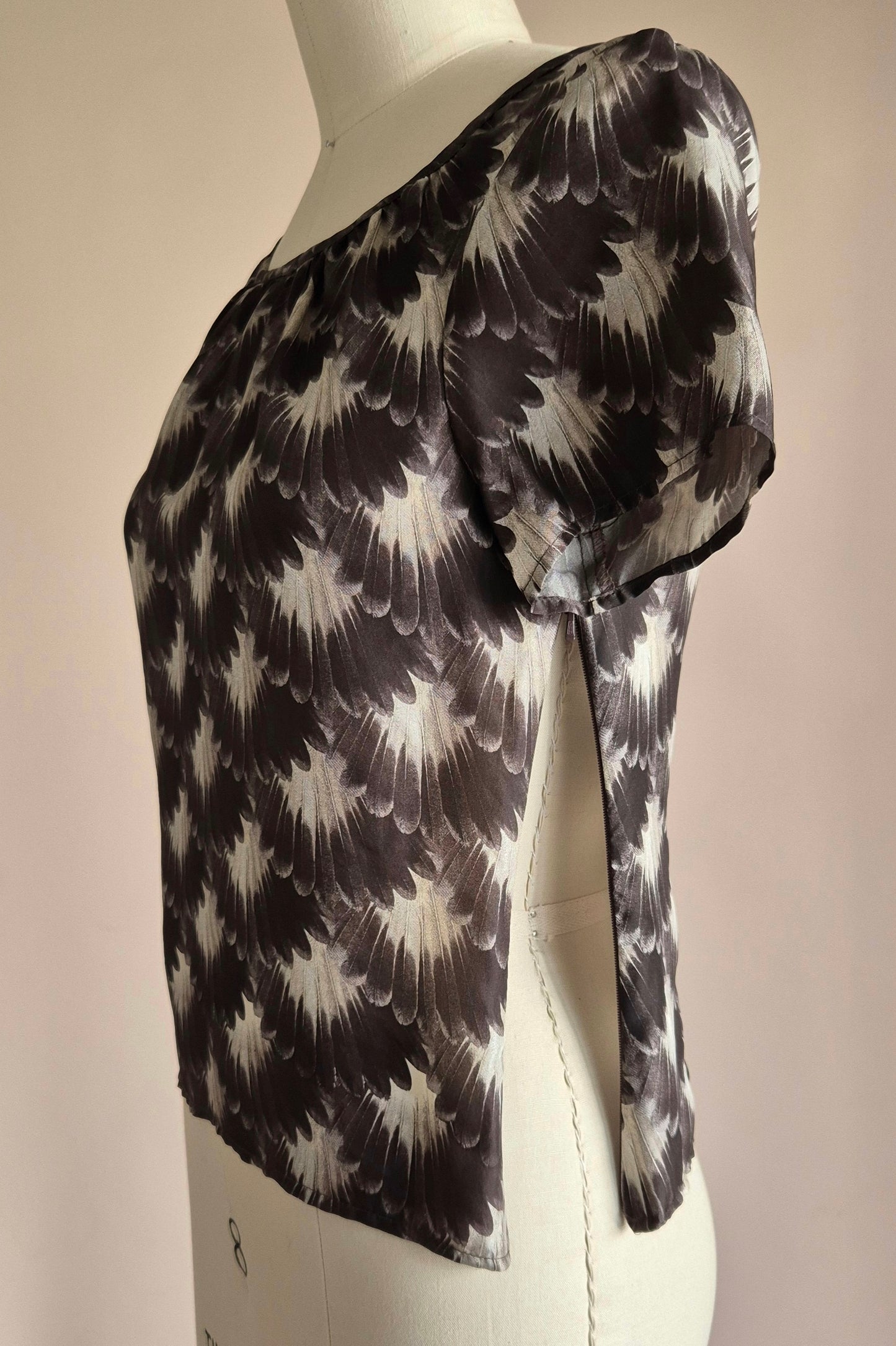 Kate Sylvester silk top Size XS