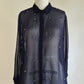 Beautiful sheer embellished shirt Size L