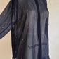 Beautiful sheer embellished shirt Size L