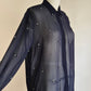 Beautiful sheer embellished shirt Size L