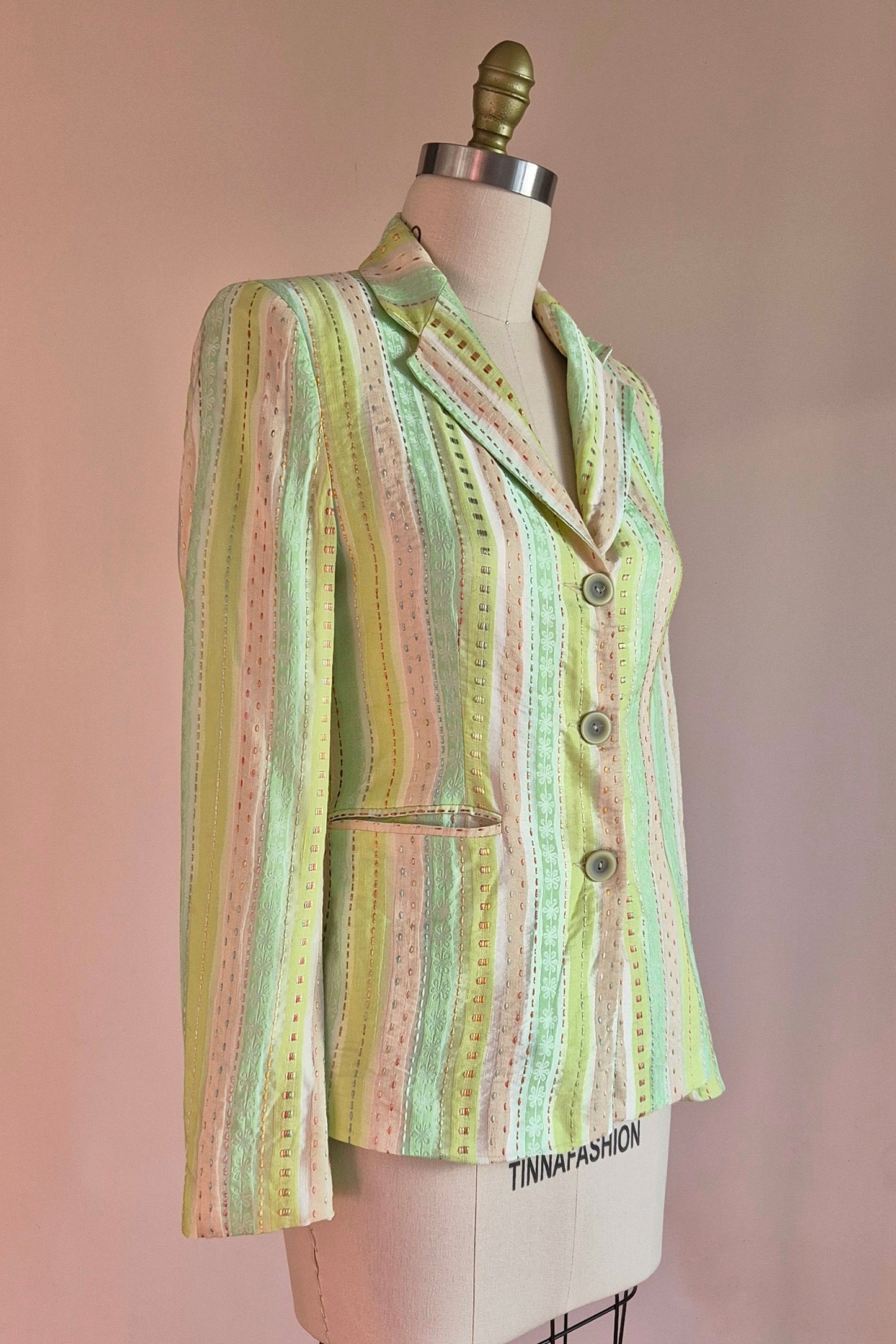 French vintage blazer Size S