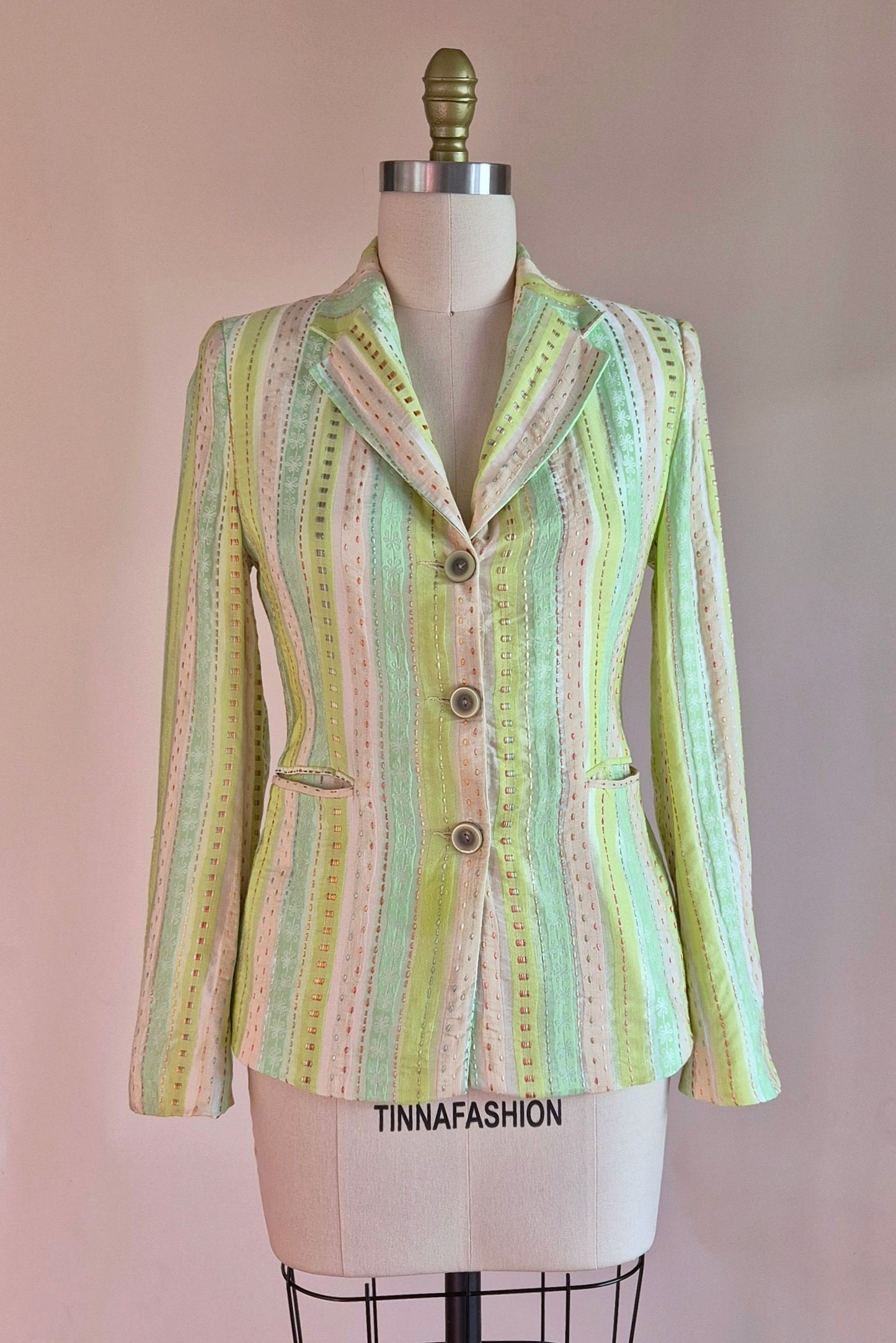 French vintage blazer Size S
