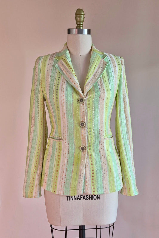 French vintage blazer Size S