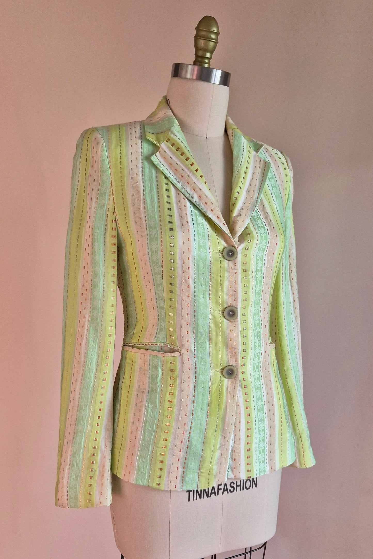 French vintage blazer Size S