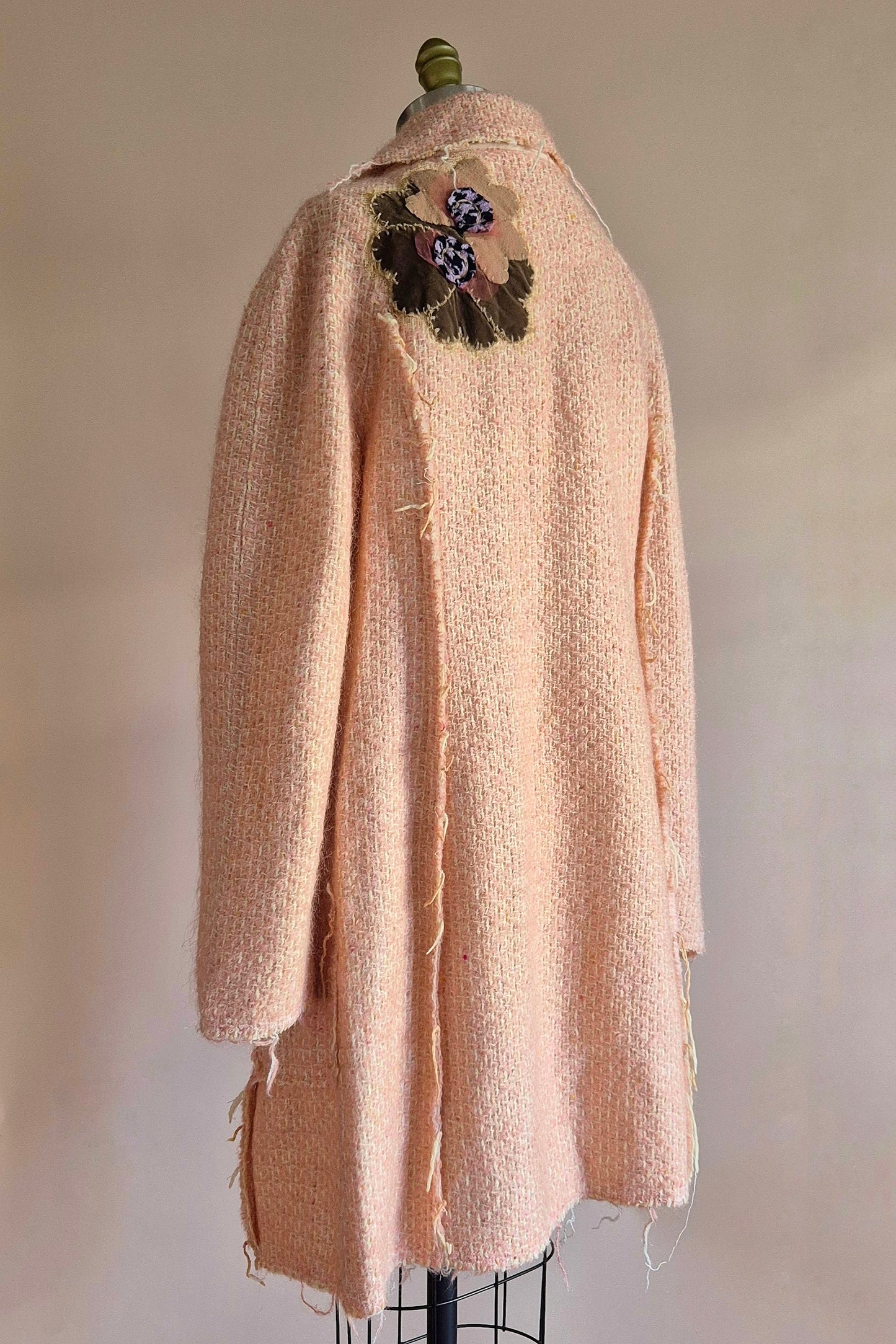 Fabulous textured cosy knit coat Size M/L