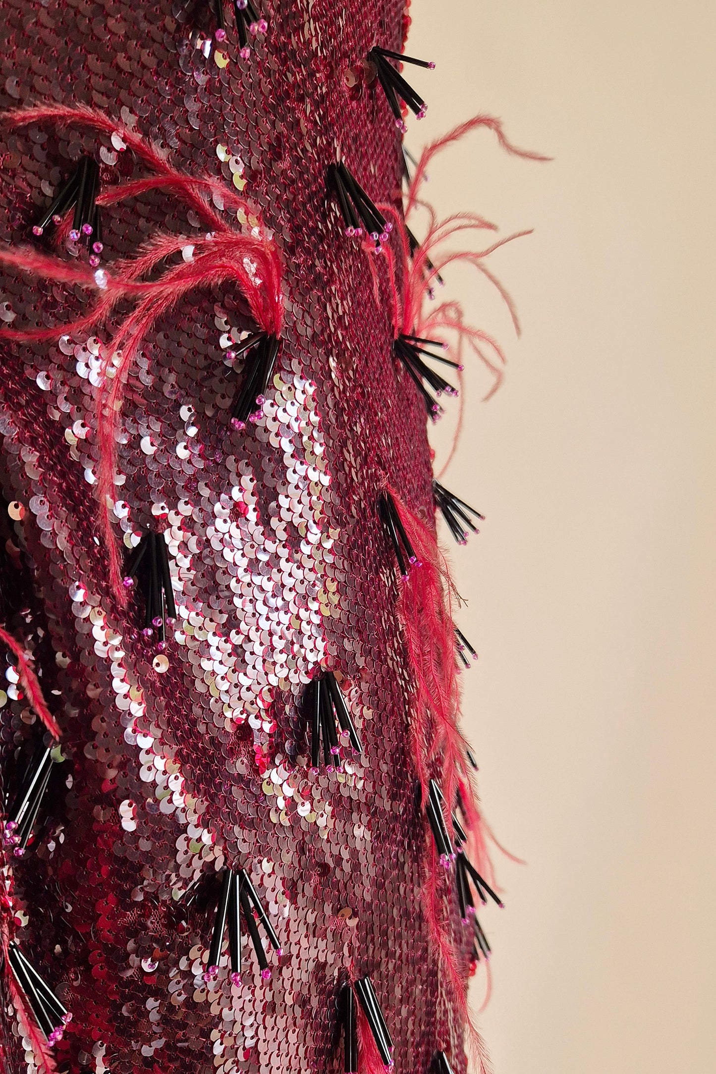 Stunning Youself Akbar embellished sequin top Size XS/S