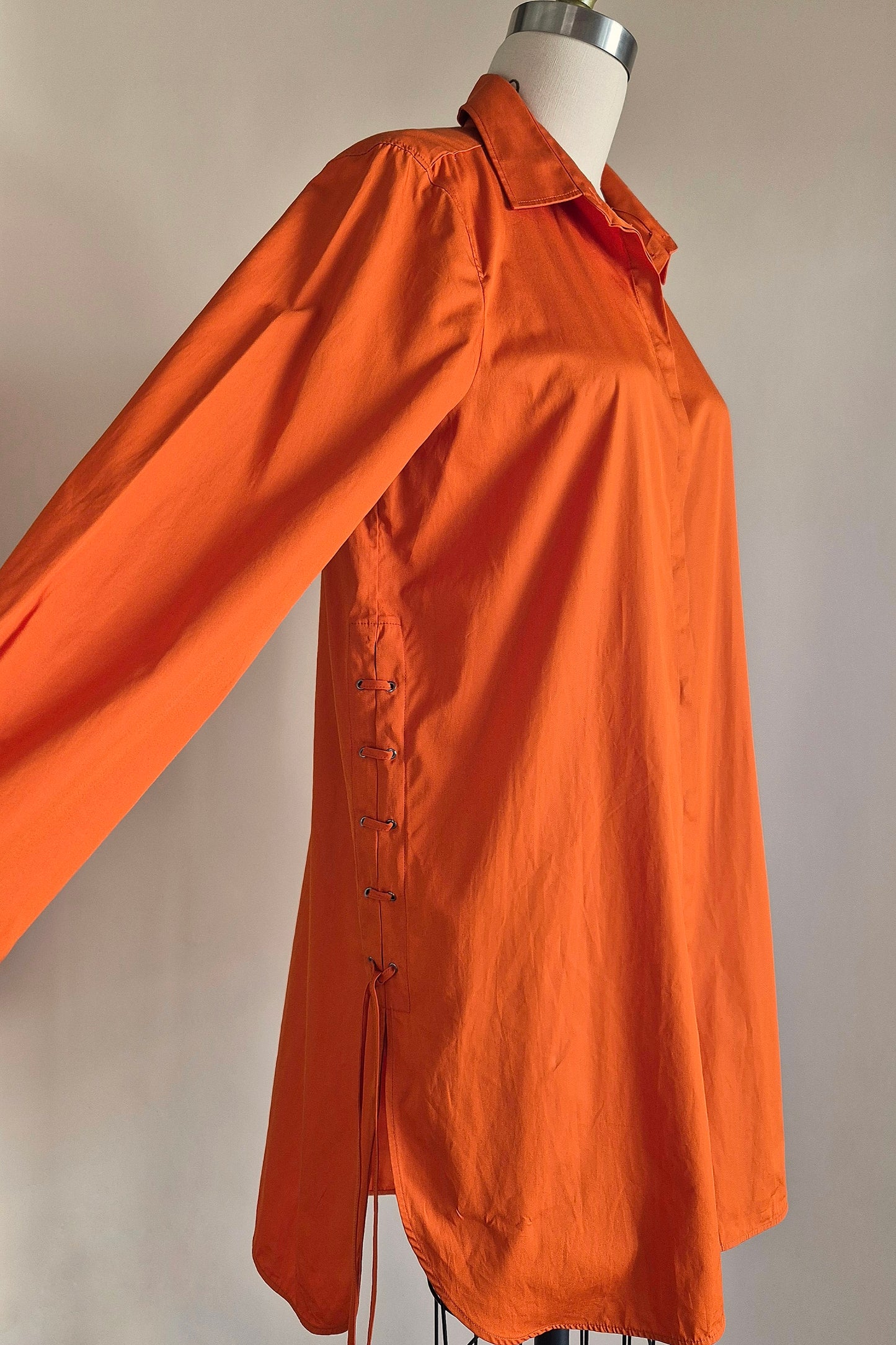 Max Mara long line shirt Size L