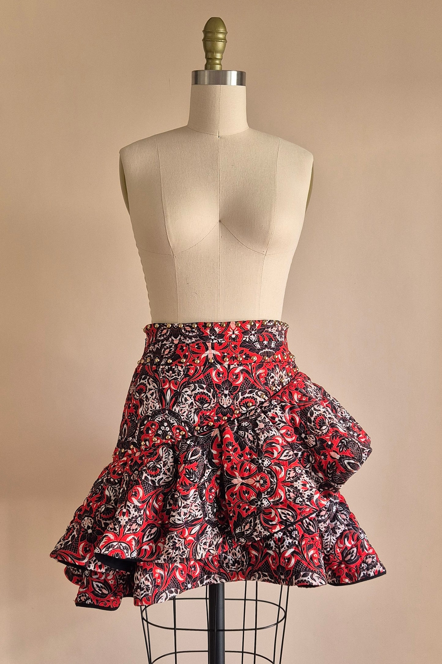 Incredible Thurley quilted mini skirt Size XS