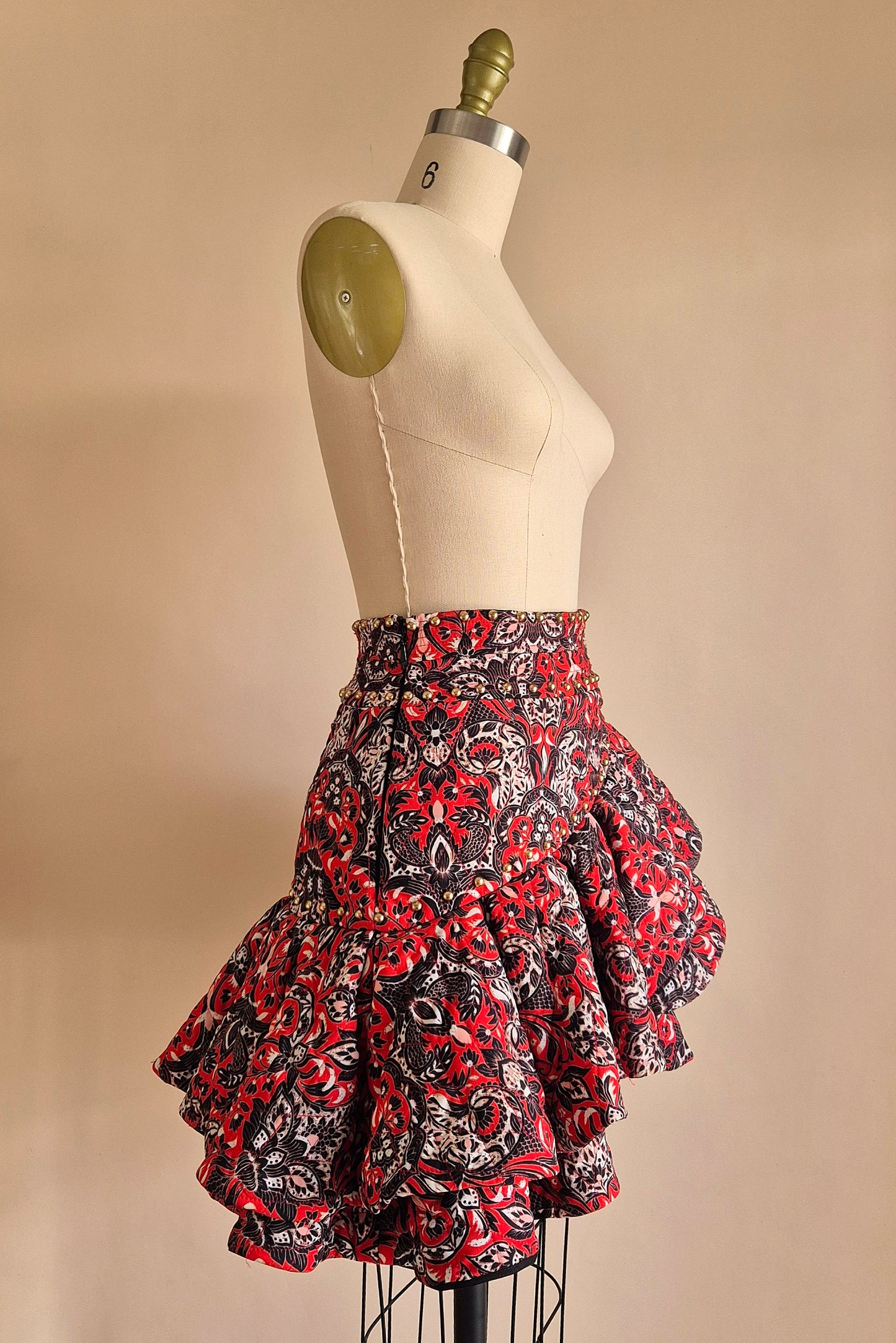 Incredible Thurley quilted mini skirt Size XS