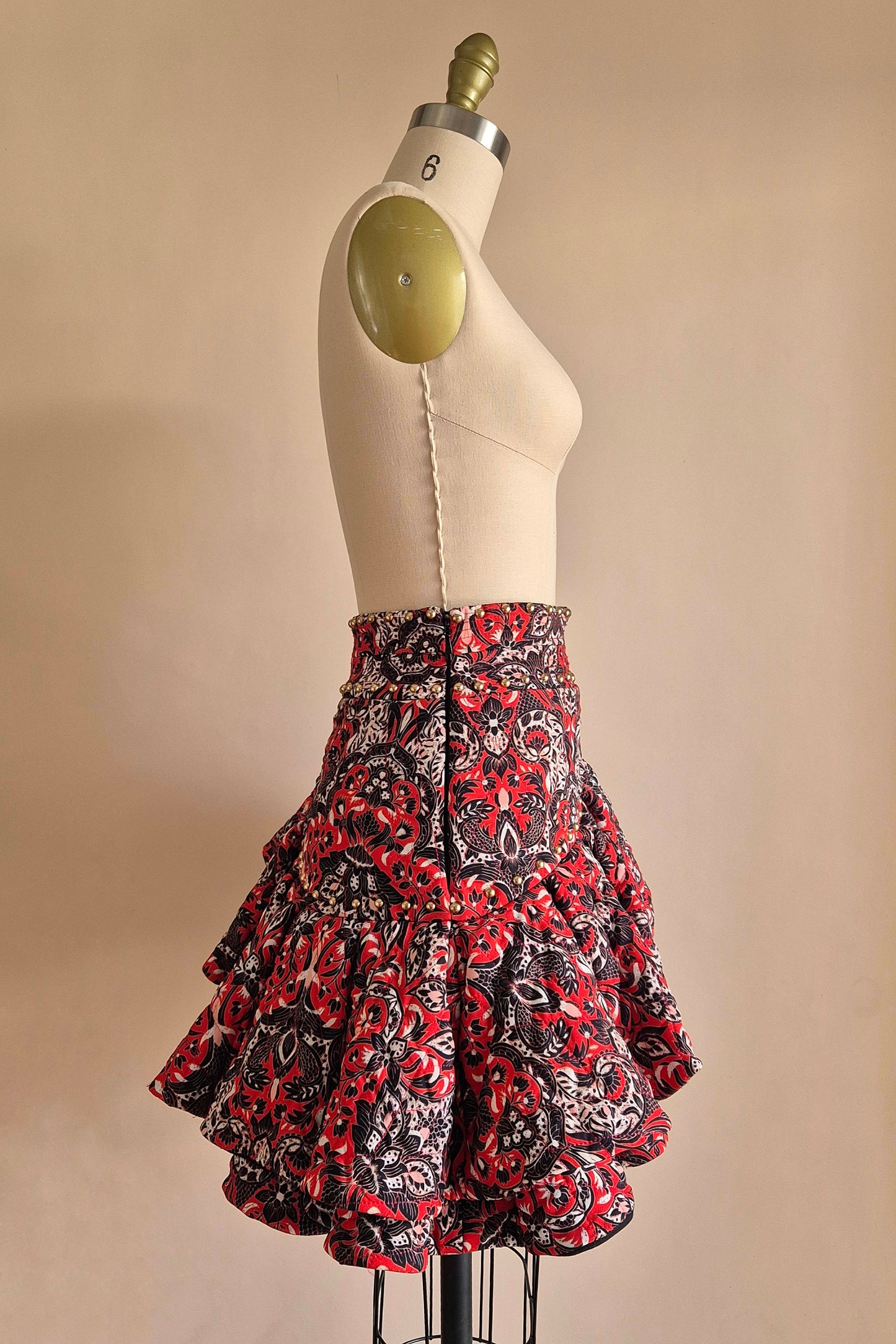 Incredible Thurley quilted mini skirt Size XS