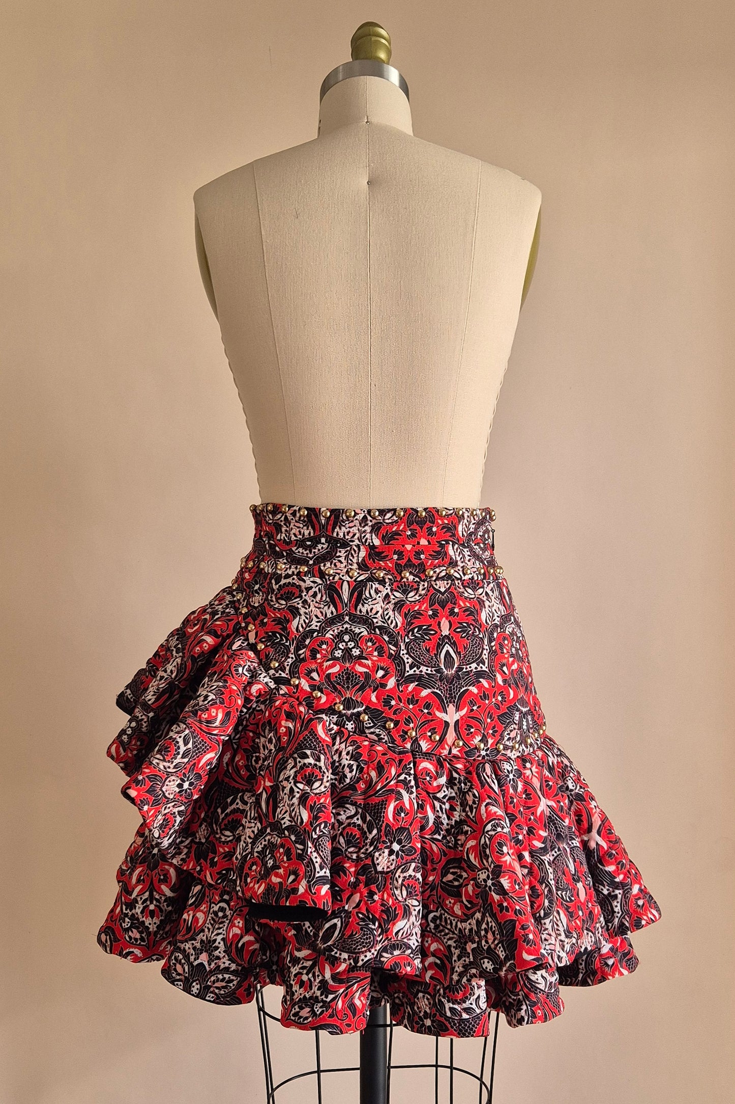 Incredible Thurley quilted mini skirt Size XS