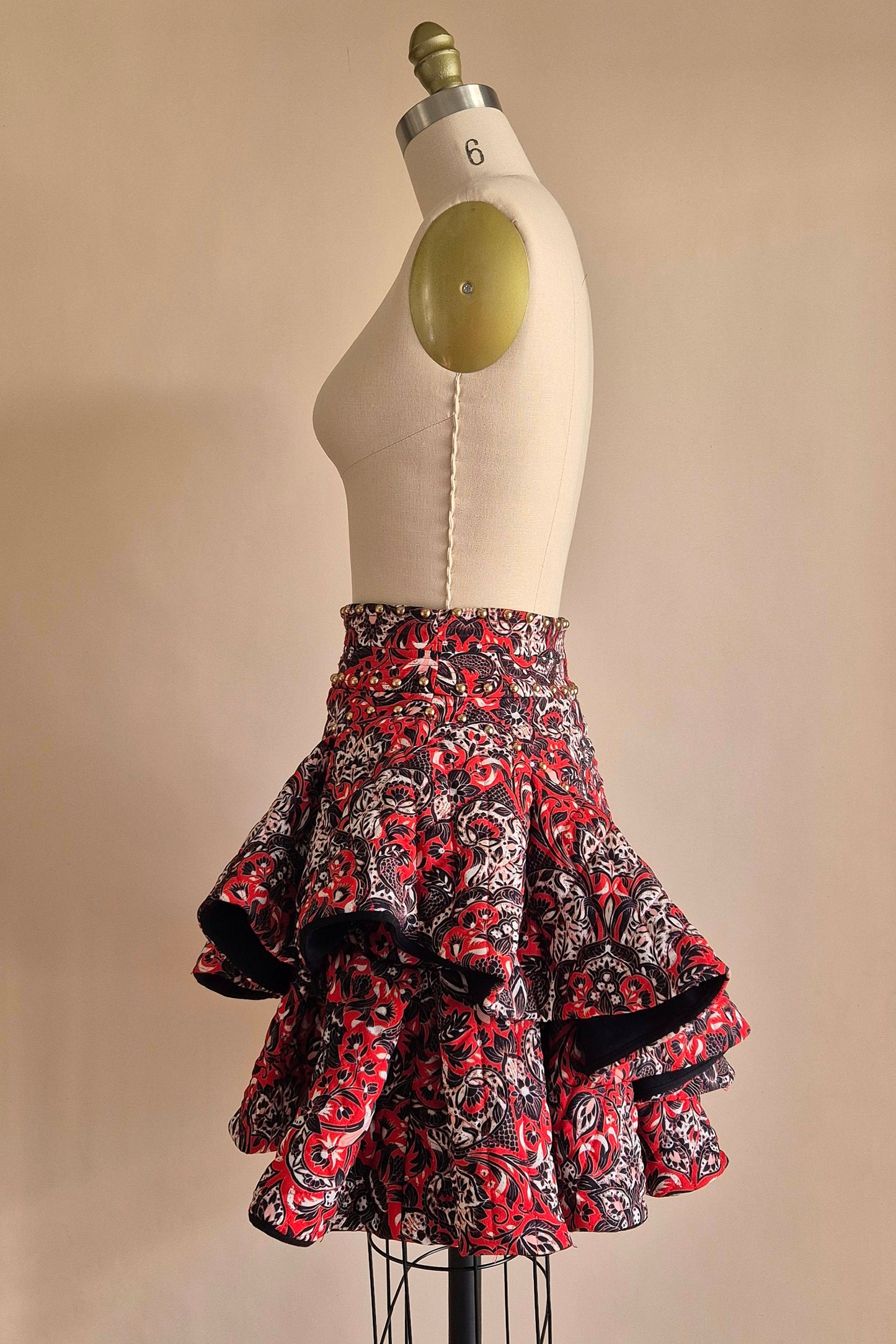 Incredible Thurley quilted mini skirt Size XS